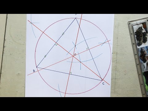 Vidéo: Pourquoi l'orthocentre d'un triangle obtus doit-il se trouver à l'extérieur du triangle ?