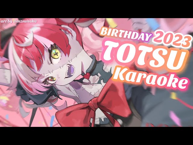 【BIRTHDAY TOTSU-KARAOKE】 HITTING IT DOWN WITH MY FELLOW HOLO!! #HOLL13DAY23 【Hololive ID 2nd Gen】のサムネイル