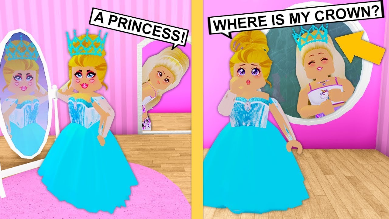 She Stole The Princess Crown When She Was Not Looking Roblox