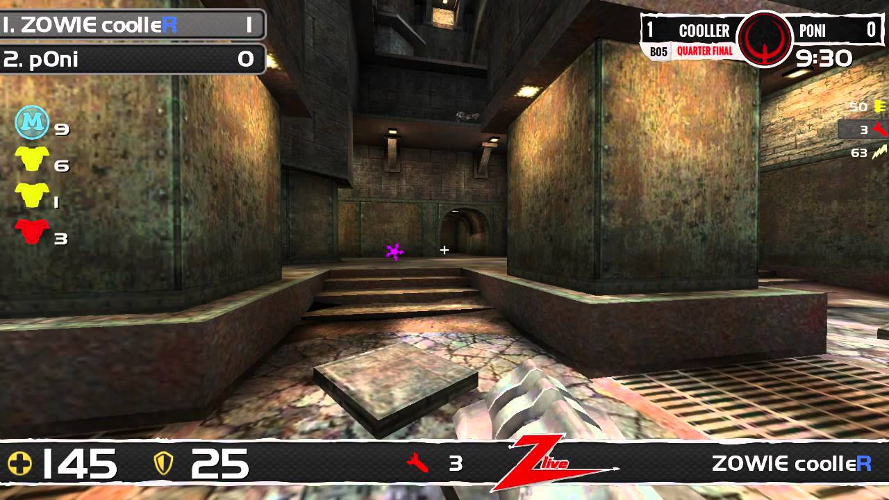 125 FPS August League - Quarter Final - Cooller vs p0ni