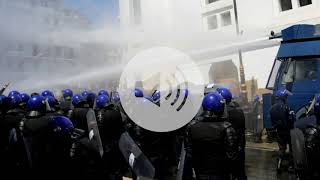 التسجيل الصوتي المسرب لمحادثات الشرطة talkie walkie عند قمع المظاهرات 9/4/2019