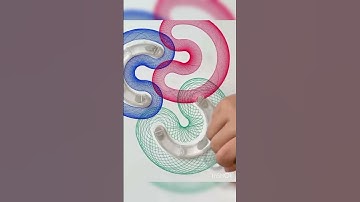 Spirograph Masterpieces |#spirograph #youtubeshorts #spirographcreations #usashorts #mustwatch #asmr