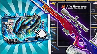 HELLCASE I WON LEGEND AWP FADE IN THE CASE BATTLE MODE! - Hellcase Promo Code 2025