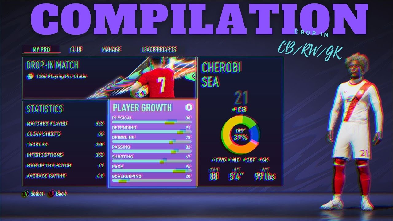 FIFA 21 - Pro Clubs Defence/Assists Compilation 