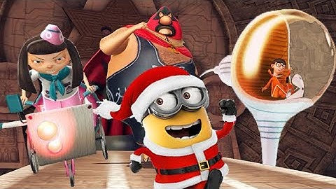 Despicable Me 2: Minion Rush Part Santa Minion Vector | Meena | Pollo Locos Boss