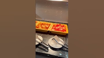 Doubletree by Hilton buffet breakfast.