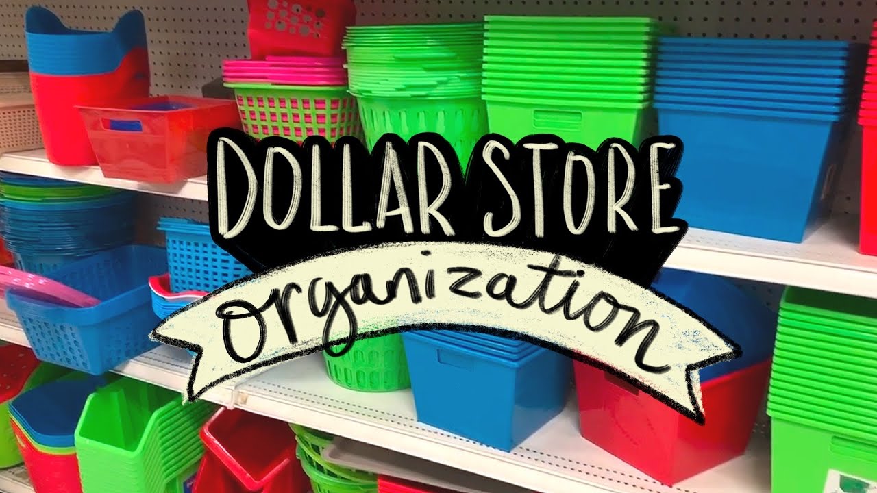 Dollar Store Organization for Art & Craft Supplies! 💵 Sea Lemon