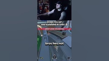 When you get a random in Apex Legends with no mic, pushes a team solo, and does not listen...