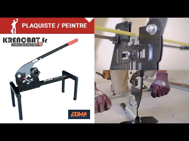 Guillotine pour rails de placo EDMA