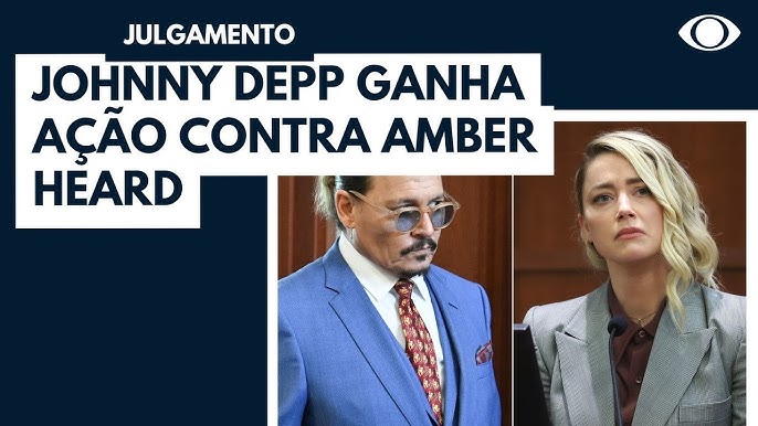 Johnny Depp vence na Justiça e continuará processo contra Amber Heard