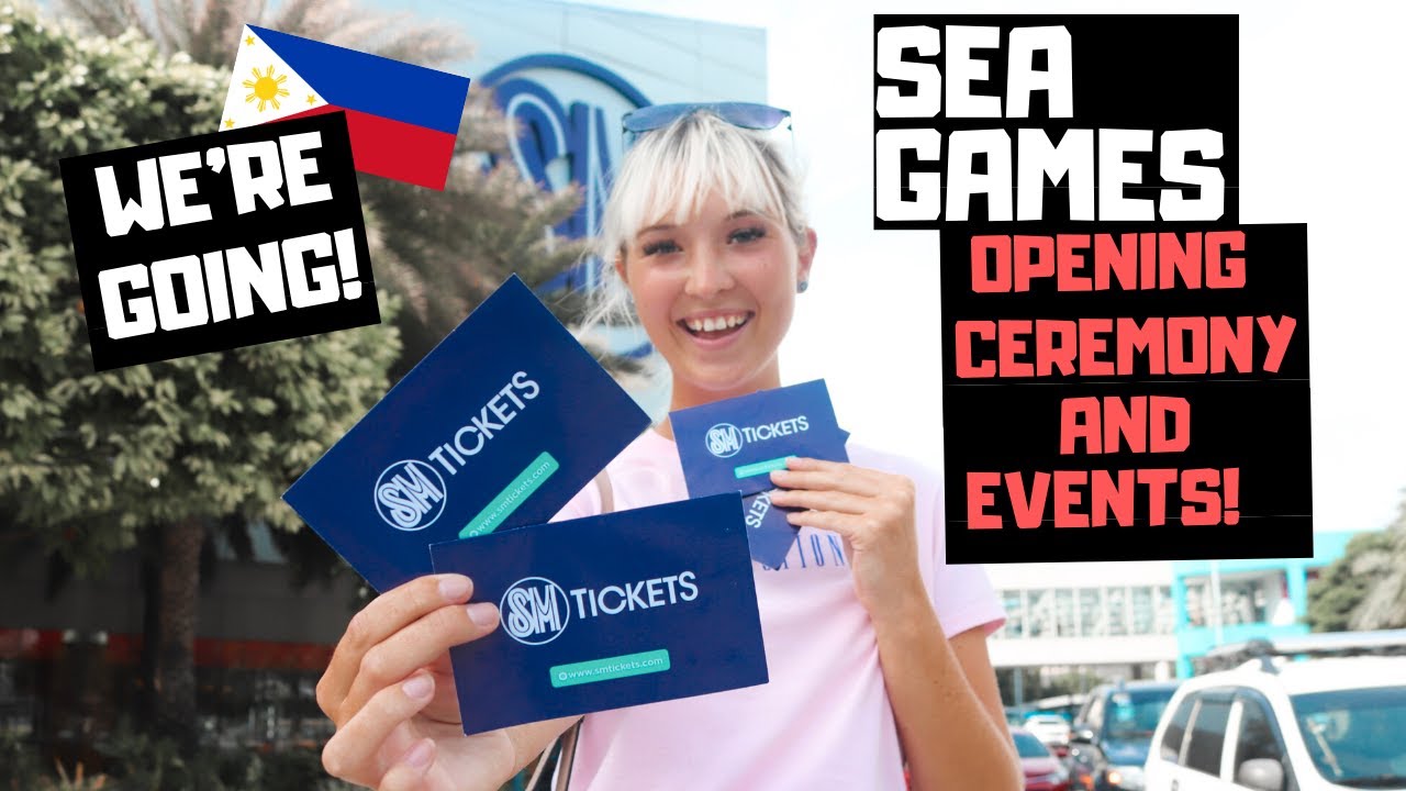 We Feel SO Privileged British Couple Collect SEA Games Tickets At Mall Of Asia Philippines 