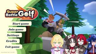 [fuzukimiki] SUPER BATTLE GOLF golf veteran (me) shows whipper snappers how to hit a birdie. °