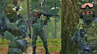 KREMINNA FOREST UKRAINE FRONT - Arma 3 Realistic gameplay 4K