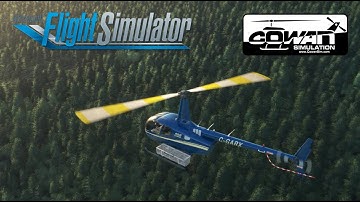 Cowan Simulations Robinson R66 in MSFS | Real Helicopter Pilot Plays Microsoft Flight Simulator