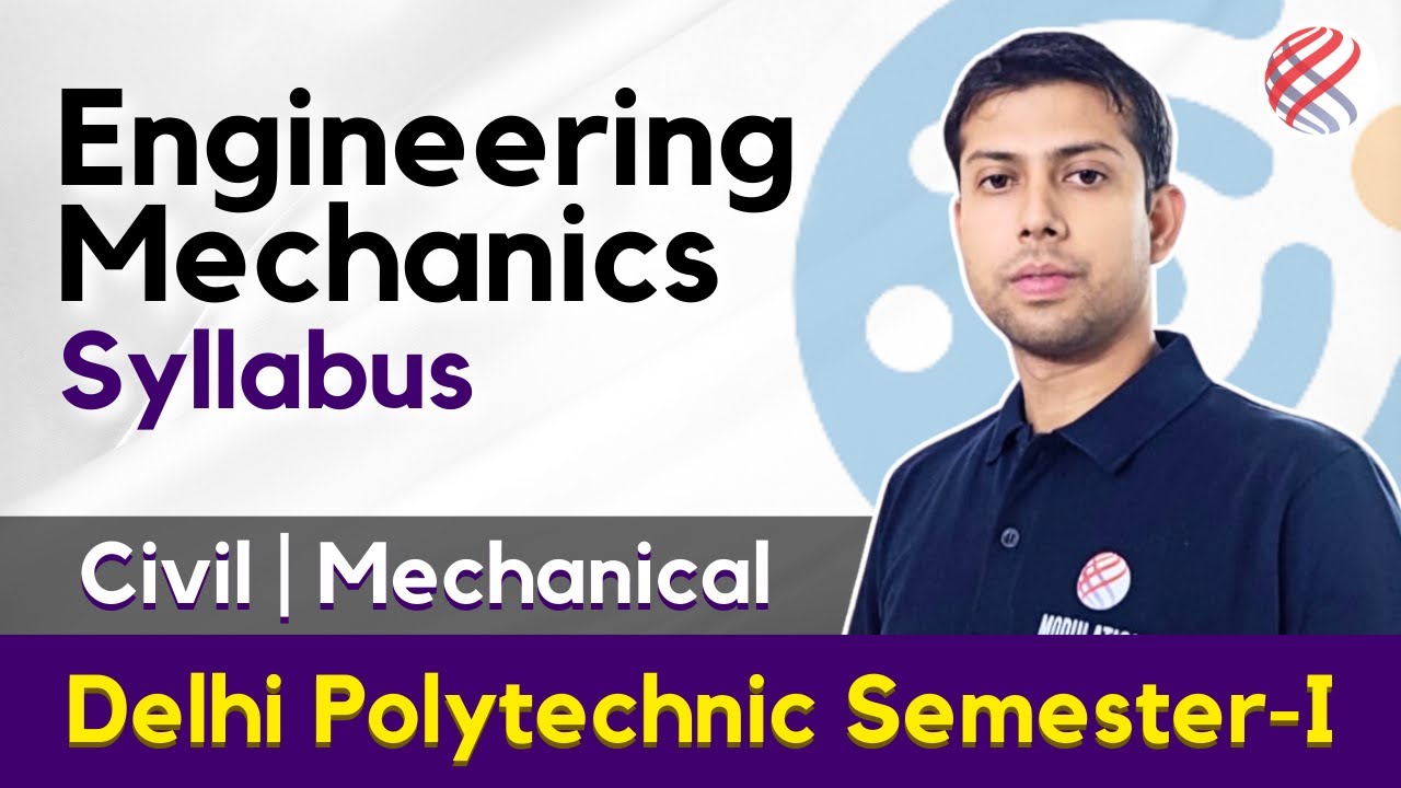 #DSEU #DELHI_POLYTECHNIC_SEMESTER_1 | #ENGINEERING_MECHANICS | # ...