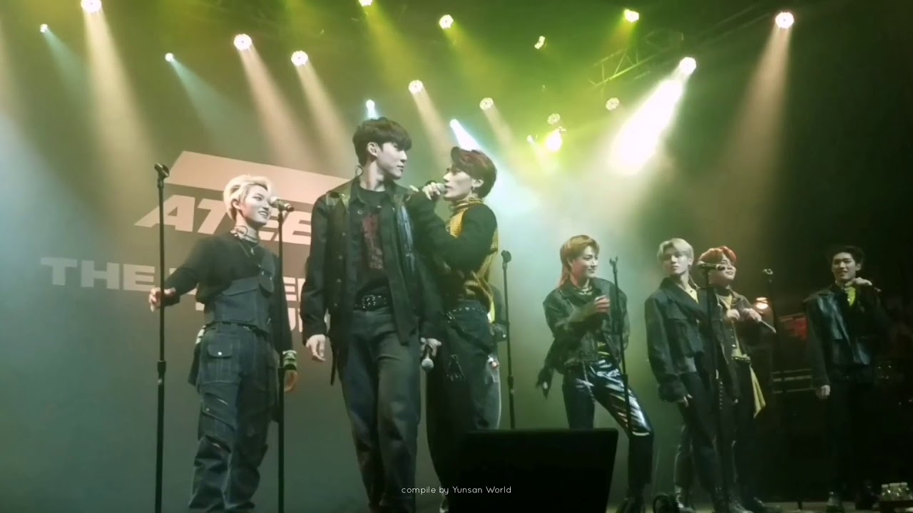 [ATEEZ] YunSan (Yunho x San) focus part in STAY stages #yunsancompilation