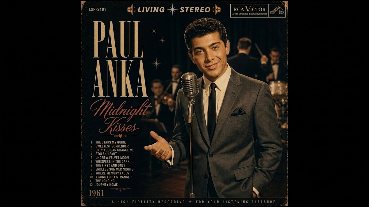 Paul Anka Greatest Love Songs 50s-60s | Diana, Put Your Head on My