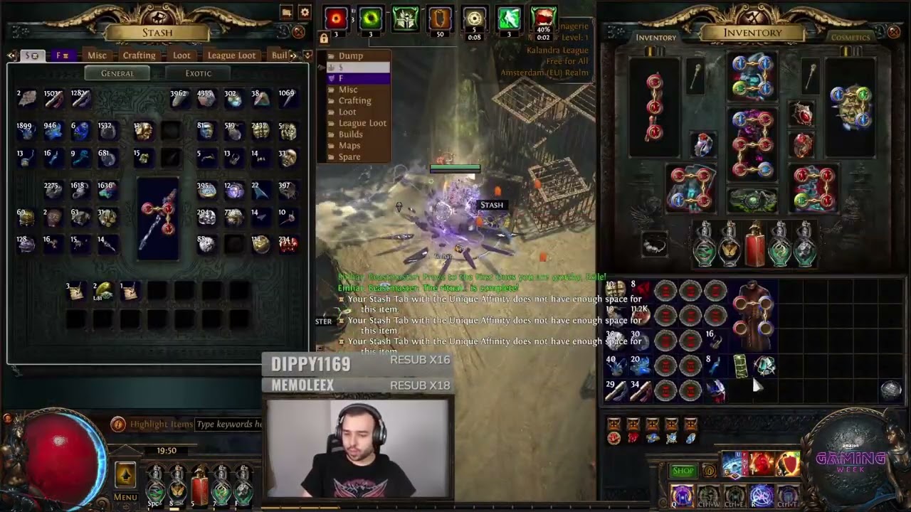 [POE CLIPS] STEELMAGE QUIN UNIQUES STEELMAGE YouTube