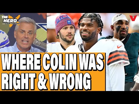 What Colin Cowherd got RIGHT & WRONG: Bills, Steelers, Eagles, Cowboys, Kiffin, Shedeur | THE HERD