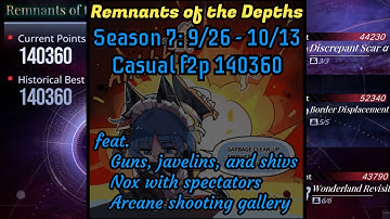 [PtN] RotD S7 9/26-10/13 (Discrepant Scar a, Border Displacement a, Wonderland Revisit a)