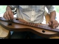 A bit of slow, beginner Mountain dulcimer