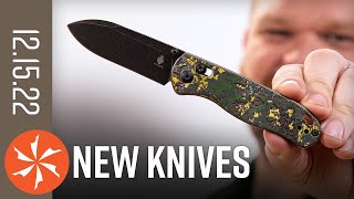 New Knives for the Week of December 15th, 2022 Just In at KnifeCenter.com
