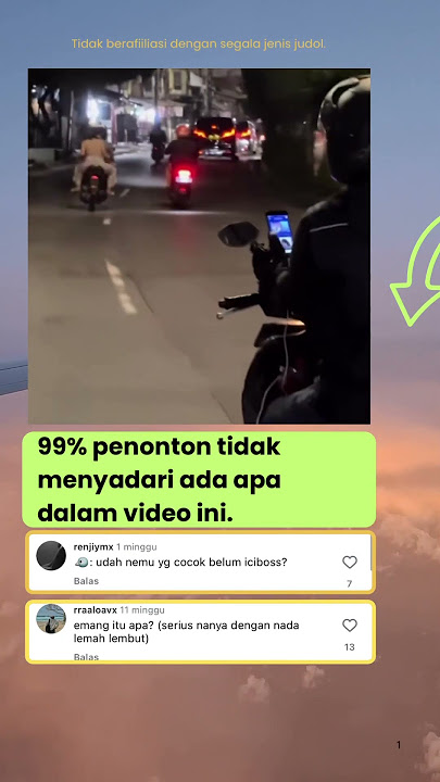 Mungkin abang nya capek pulang kerja