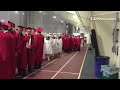 Soon to be grads of #Annville-Cleona High School Commencement line up for commencement  #LDnews