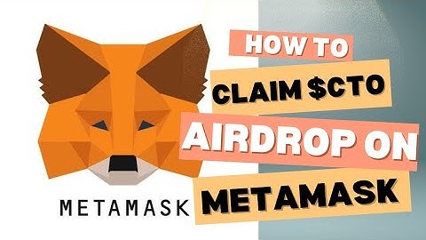 HOW TO CLAIM $CTO AIRDROP ON METAMASK...EASY GUIDE