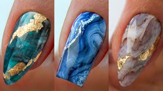 : Wie man Marmor-Nail-Art macht | 4 Super Schnelle Techniken