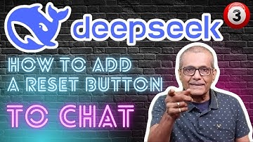 P3 Build a Smart AI Chat Assistant with Streamlit & DeepSeek API | Reset Chat Feature Tutorial 2025