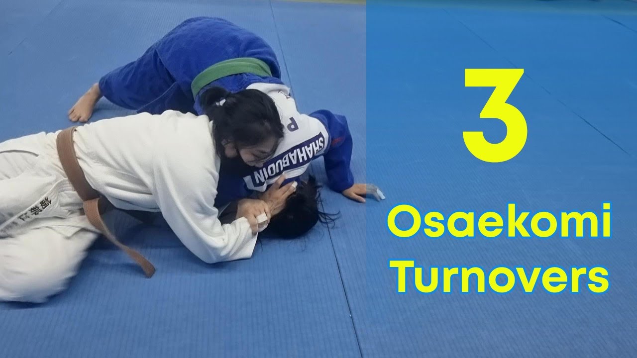 3 Osaekomi Turnovers