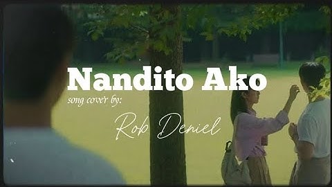 Nandito Ako - Rob Deniel Live Performance at Wish 107.5 (Lyric Video)