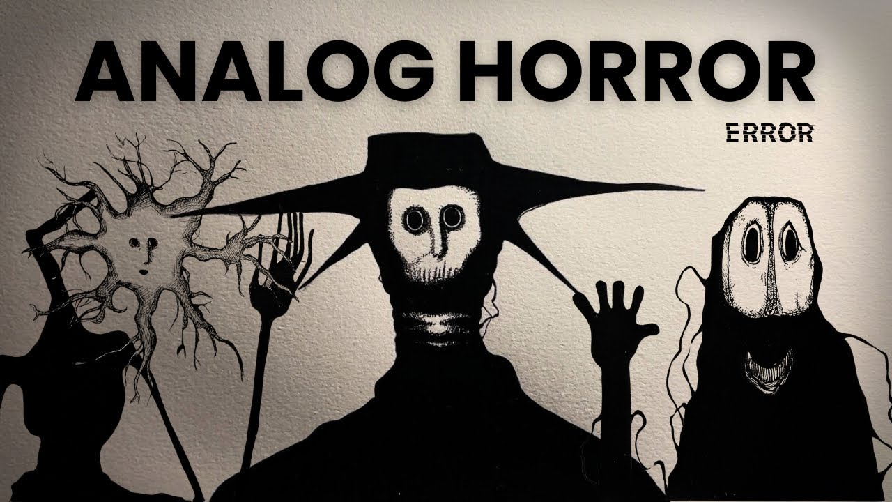 How to draw analog horror - YouTube