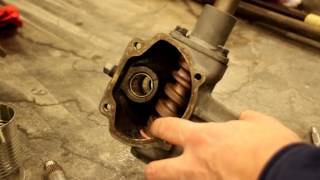 Willys CJ3A restoration, parts and steering gear rebuild