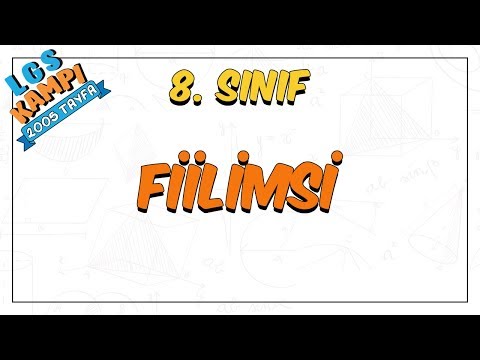 8. Sınıf Fiilimsi | LGS Kampı