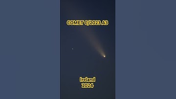 Comet timelapse of the C/2023 A3 Tsuchinshan–ATLAS  in Ireland