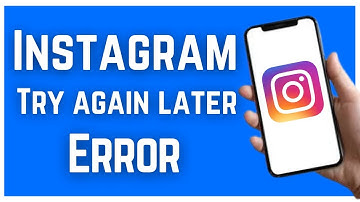 HOW TO FIX TRY AGAIN LATER ERROR ON INSTAGRAM (2023)