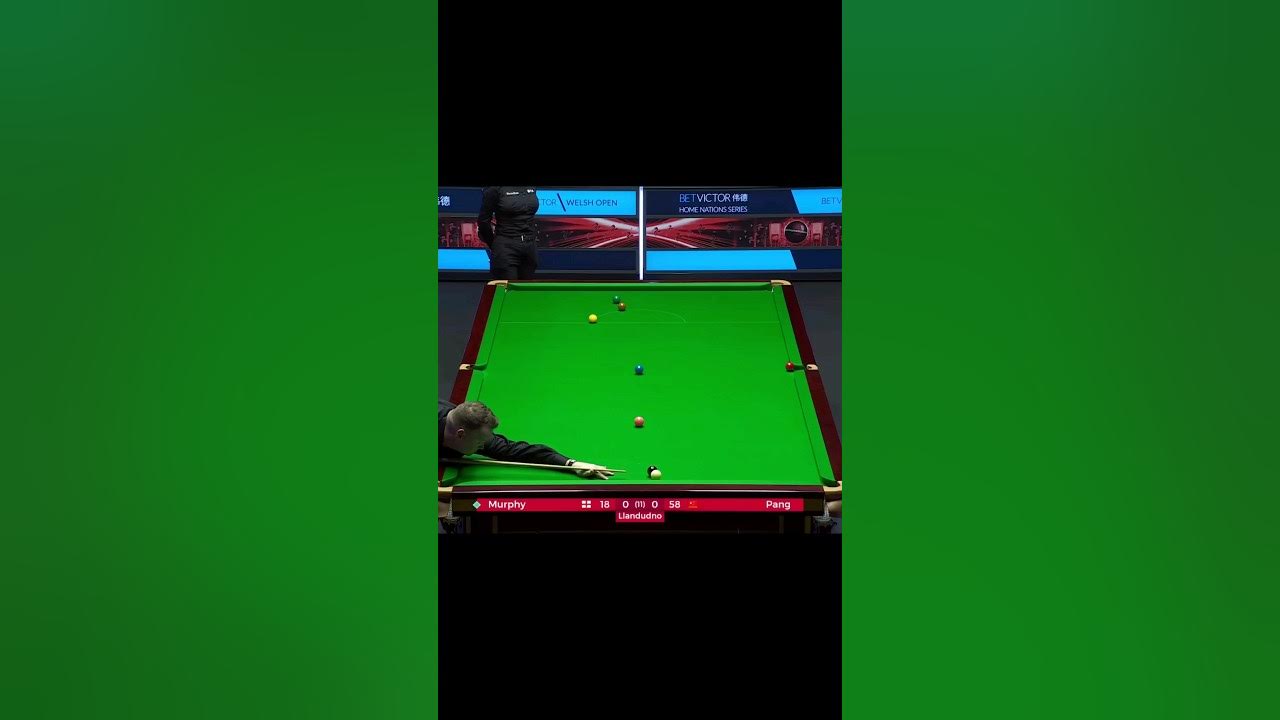 Incredible escape shot in snooker Shaun Murphy amazing shot YouTube
