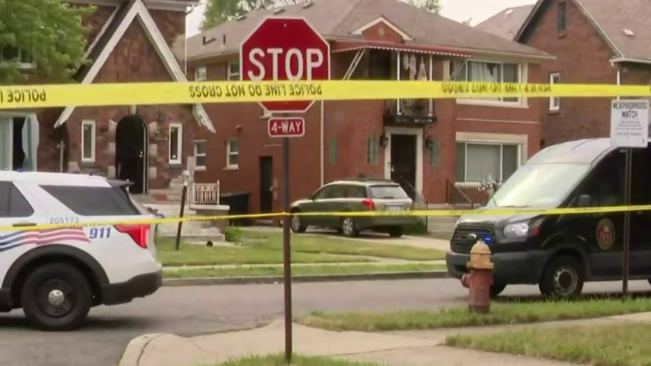 Baby found alive inside Detroit home with parents who'd been shot to death