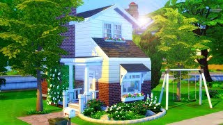 TINY FAMILY HOME // Sims 4 Speed Build