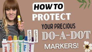 How To Save Your Bingo Dauber/Do-A-Dot Markers!  Teacher Tips Vlog