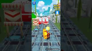 Santa Rail Rush Challenge #Android screenshot 1