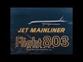 UNITED AIRLINES  DC-8 JET MAINLINER   INTRODUCTION TO JET AGE  FLIGHT 803  59764