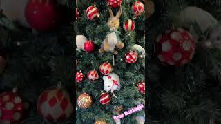 Christmas tree with cute animals ?可愛動物聖誕樹 ❤️귀여운 동물 크리스마스 트리