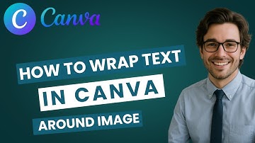 How to Wrap text in Canva around Image (full guide)