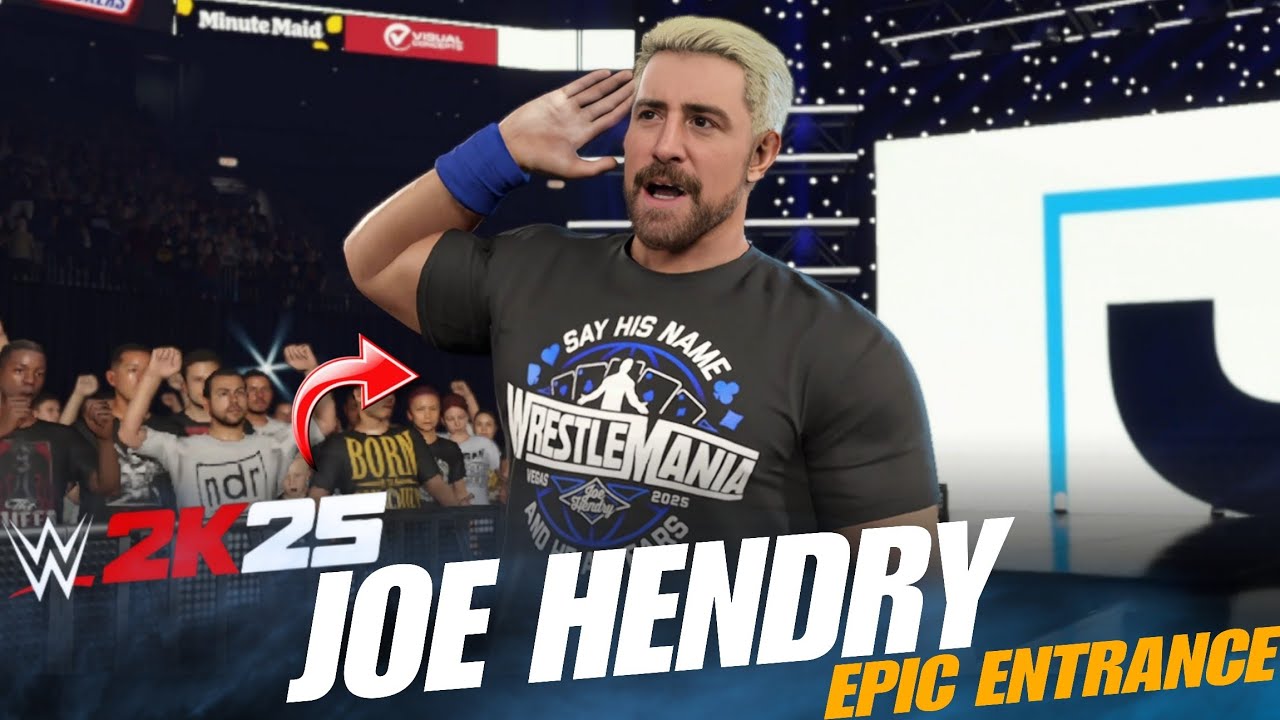 WWE2K25 Joe Hendry Full WWE Entrance W I Believe In Joe Hendry Theme wwe2k25-joe-hendry-full-wwe-entrance-w-i-believe-in-joe-hendry-theme