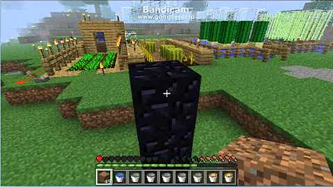 マイクラダイヤなしネザーゲート