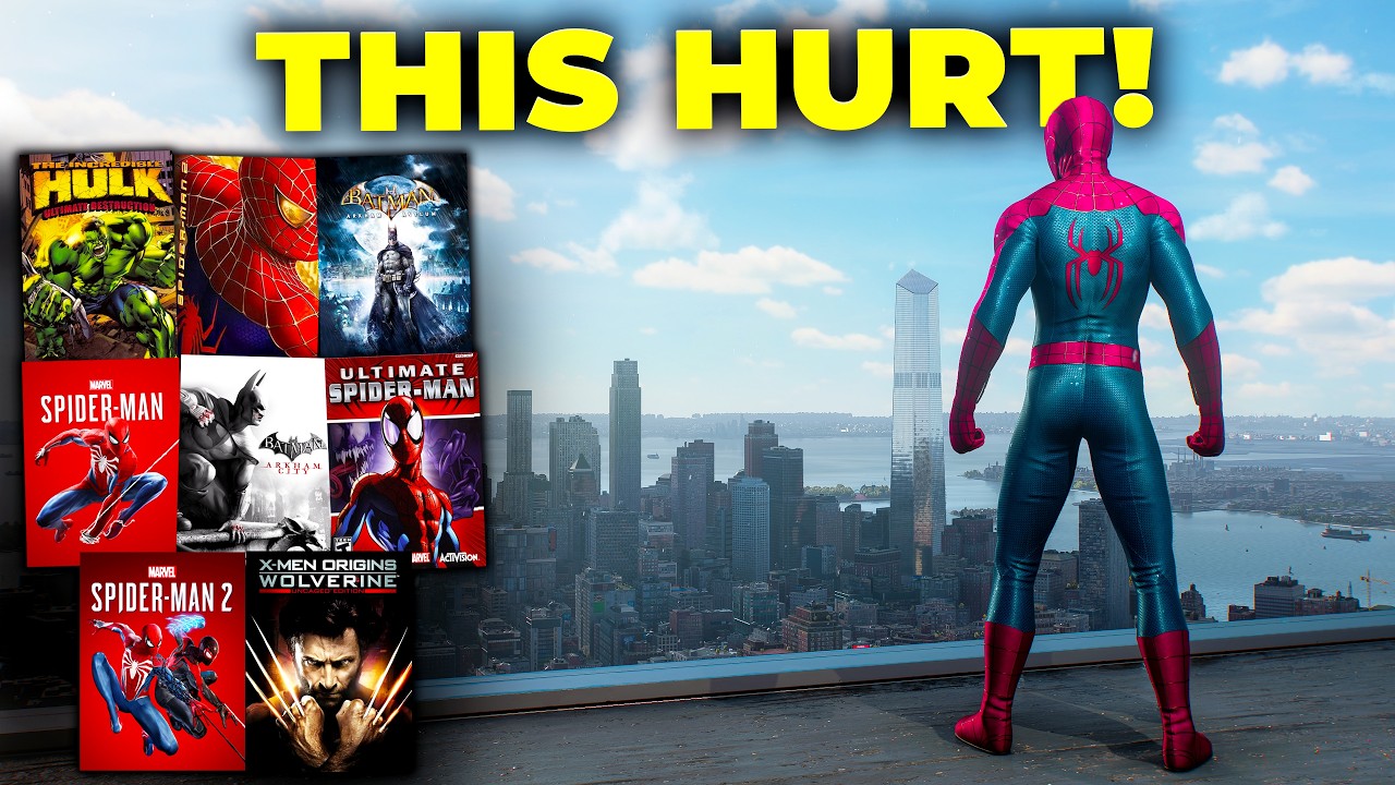 I Played the Best Superhero Games… Were They Really That Good??