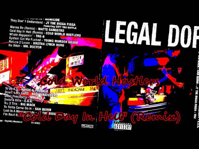 Cold World Hustlers "Cold Day In Hell" (Remix) 1995 S.F BAY GANGSTA-FONK